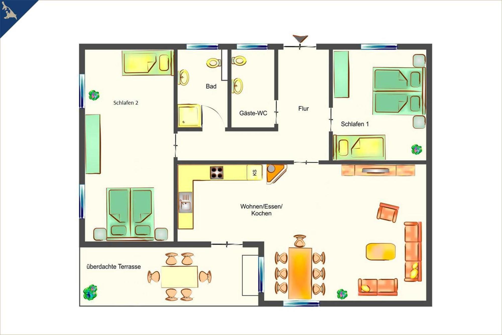 Ferienhaus Zirchow 1 Экстерьер фото